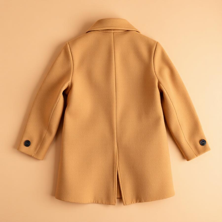 Camel wool coat